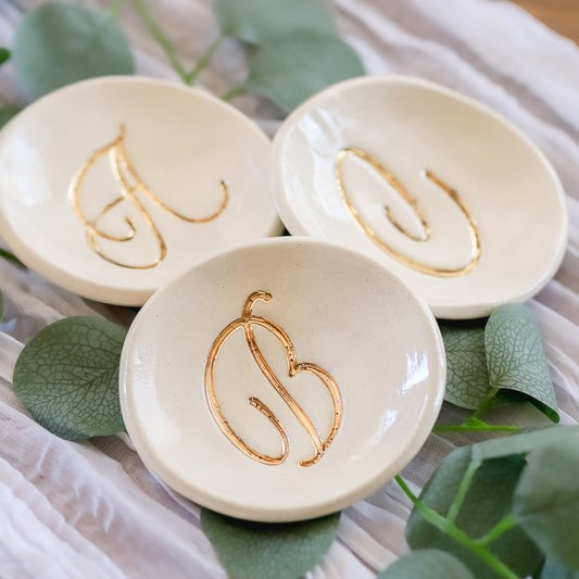Monogram Ring Dish