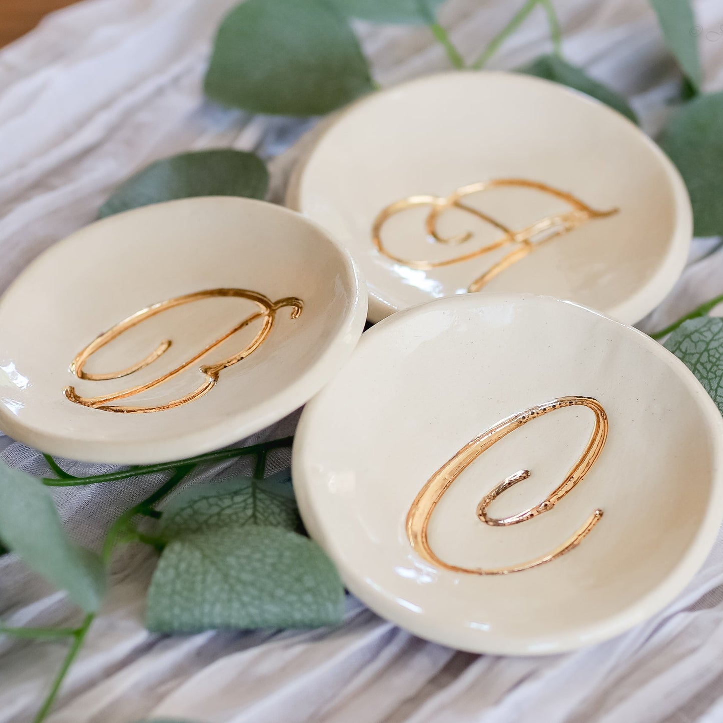 Monogram Ring Dish