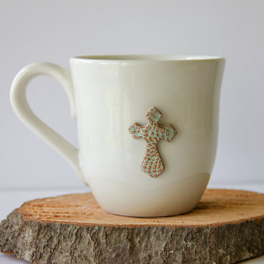 Clearance Cross Jumbo Flared Mug