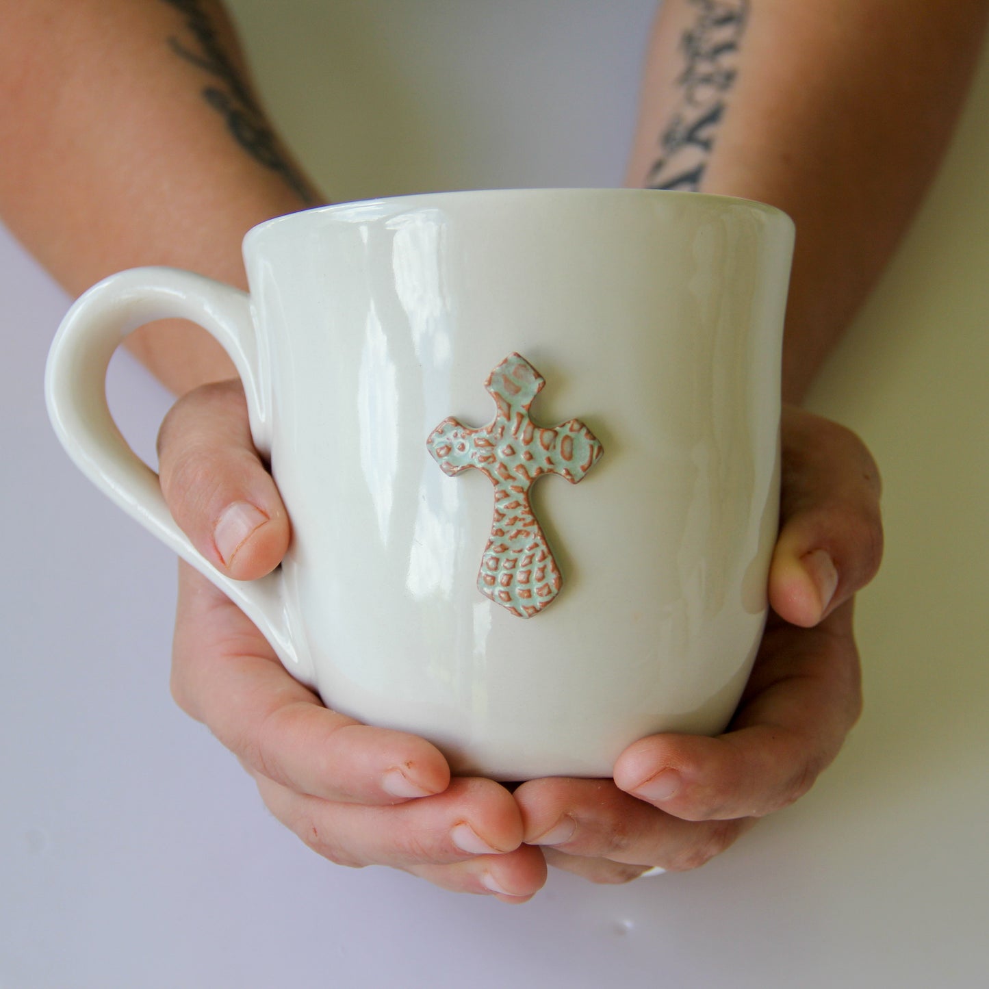 Clearance Cross Jumbo Flared Mug