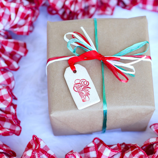Ceramic Christmas Tag