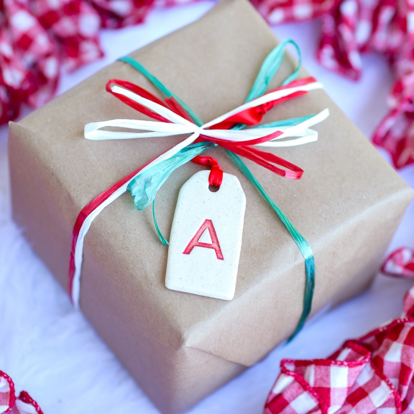 Ceramic Christmas Tag