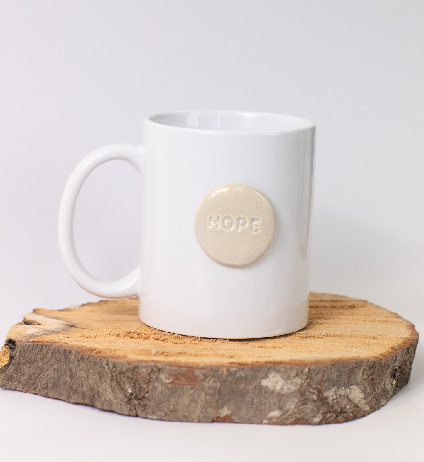 12oz White Regular Hope Mug