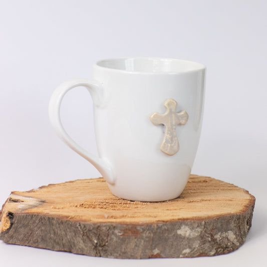 Clearance Cross Small Flared Mug