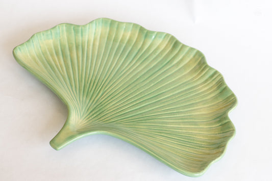 Ceramic Ginkgo Leaf Tray
