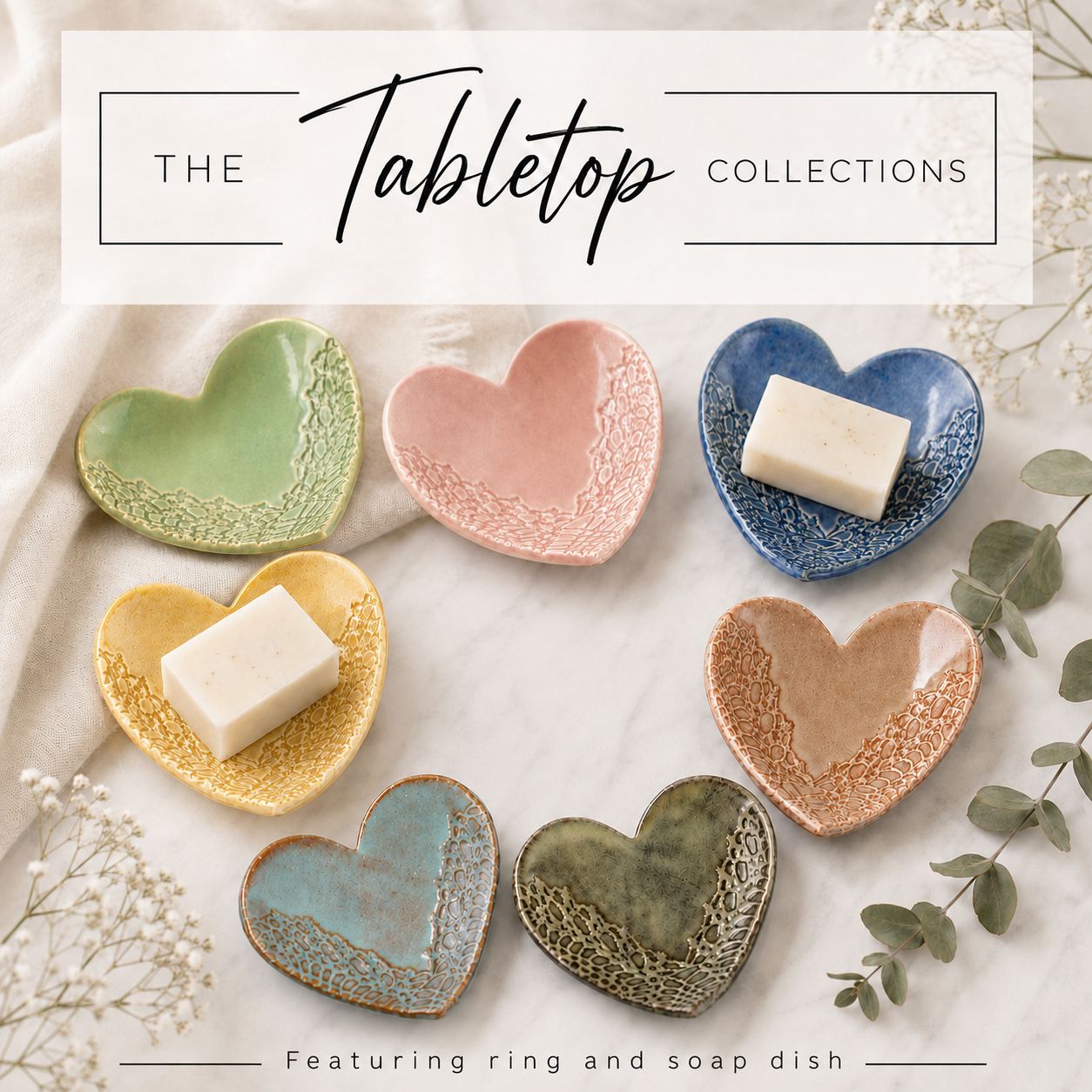 Soap & Ring Dishes
