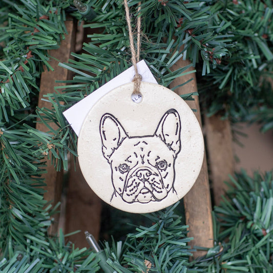 Handmade Ceramic Dog Breed Ornament