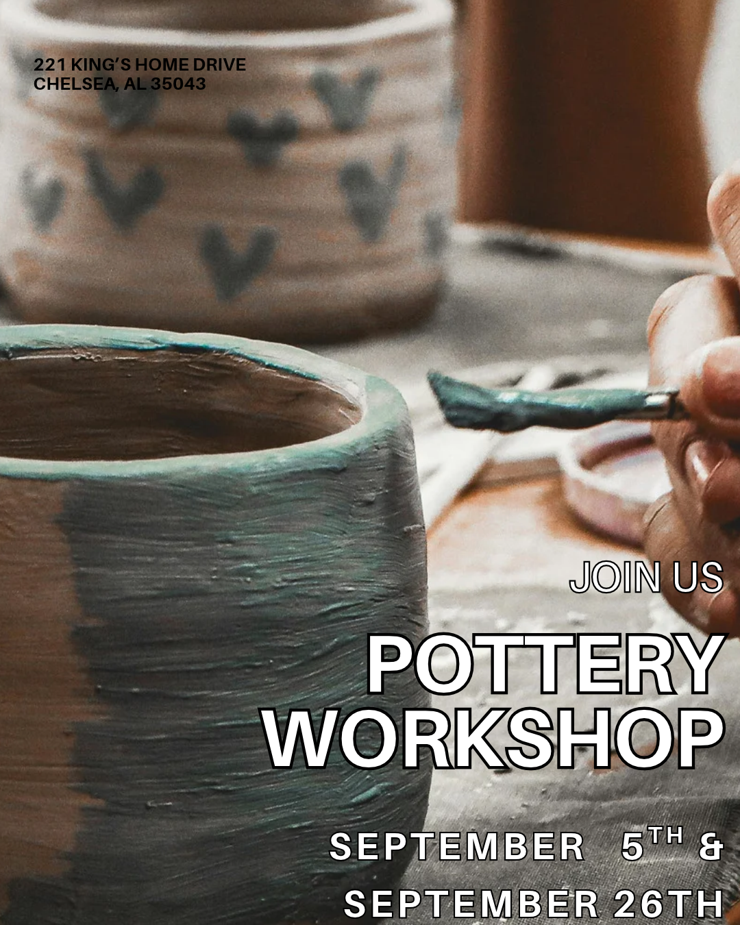 Make Your Own Pottery Class
